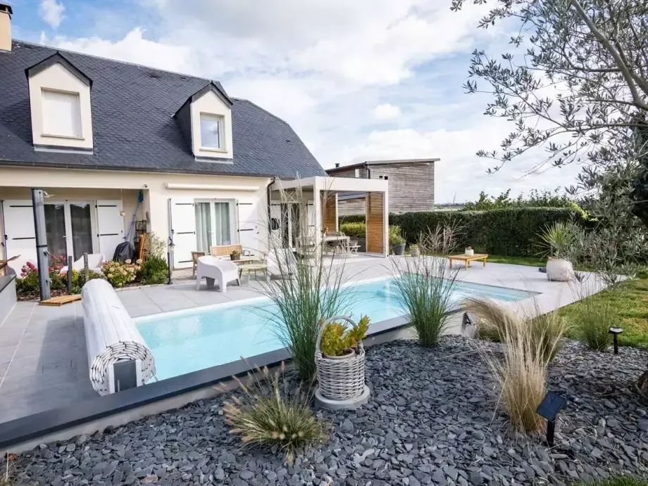 Maison piscine